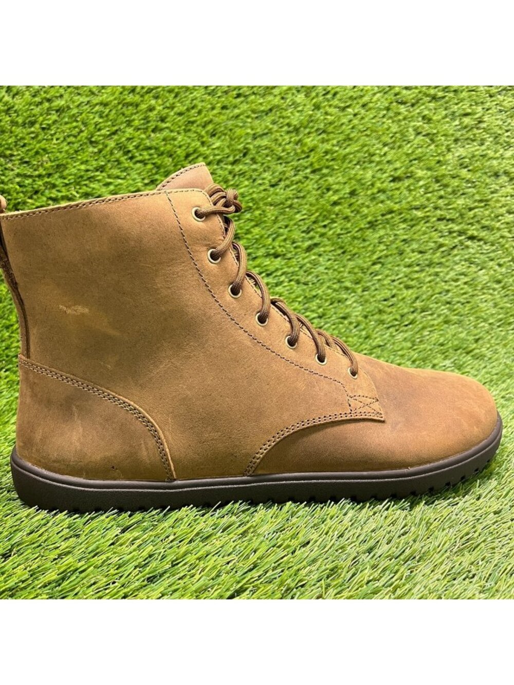 Xero Shoes Denver II Mens Size 12.5 Rawhide Brown Leather Barefoot Hiking Boots